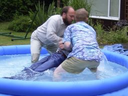 pool baptism