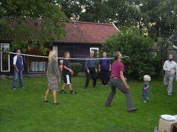 family volleyball